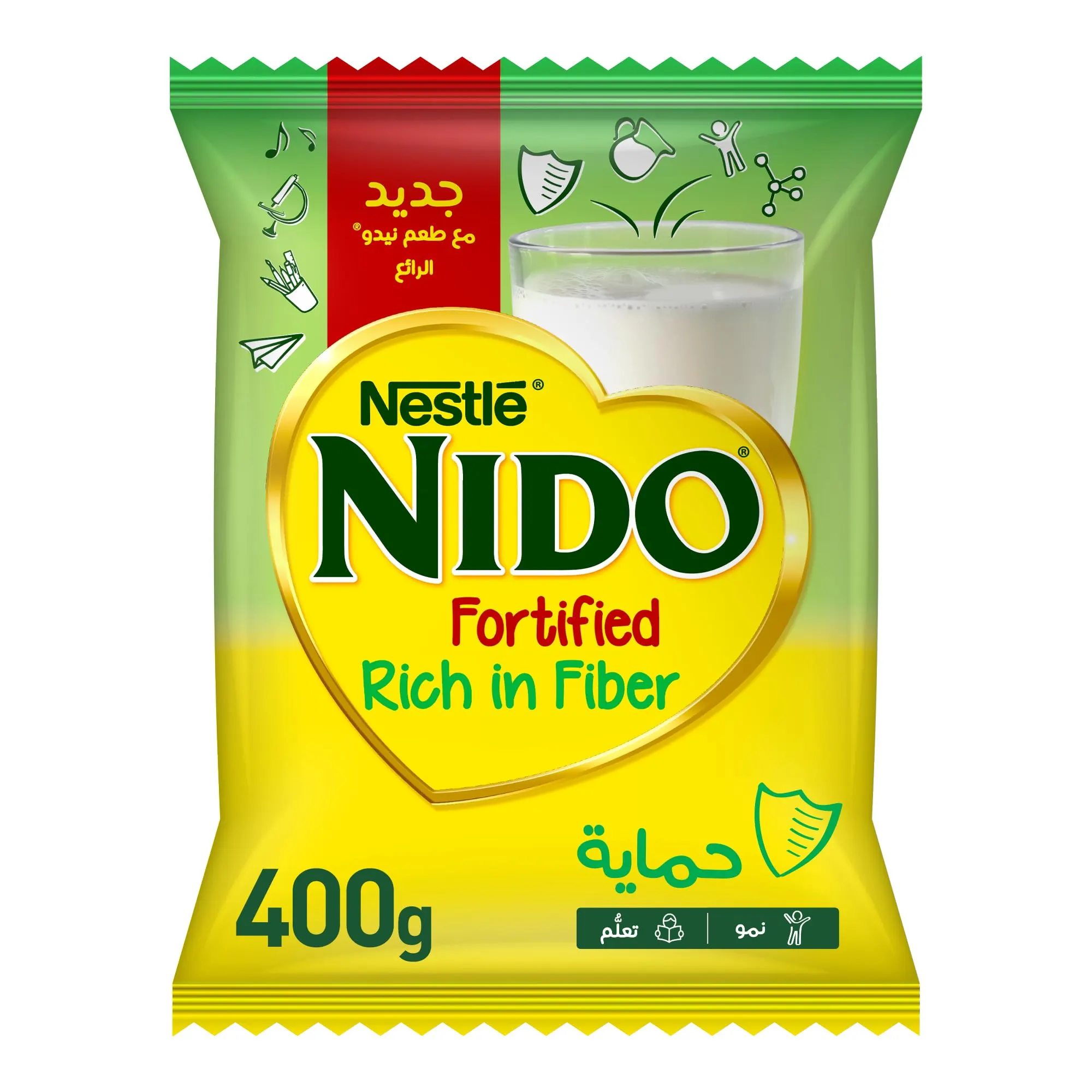 حليب نيدو بودرة 24*400 جرام