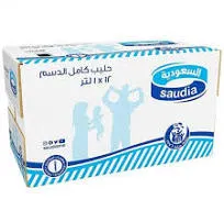حليب السعودية كبير 12 * 1 لتر