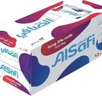حليب الصافي قليل الدسم 1 لتر