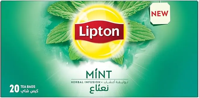 لبتون شاي أخضر نعناع